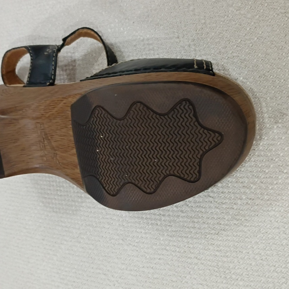Dansko Dark Brown Strappy Sandals - Picture 7 of 9